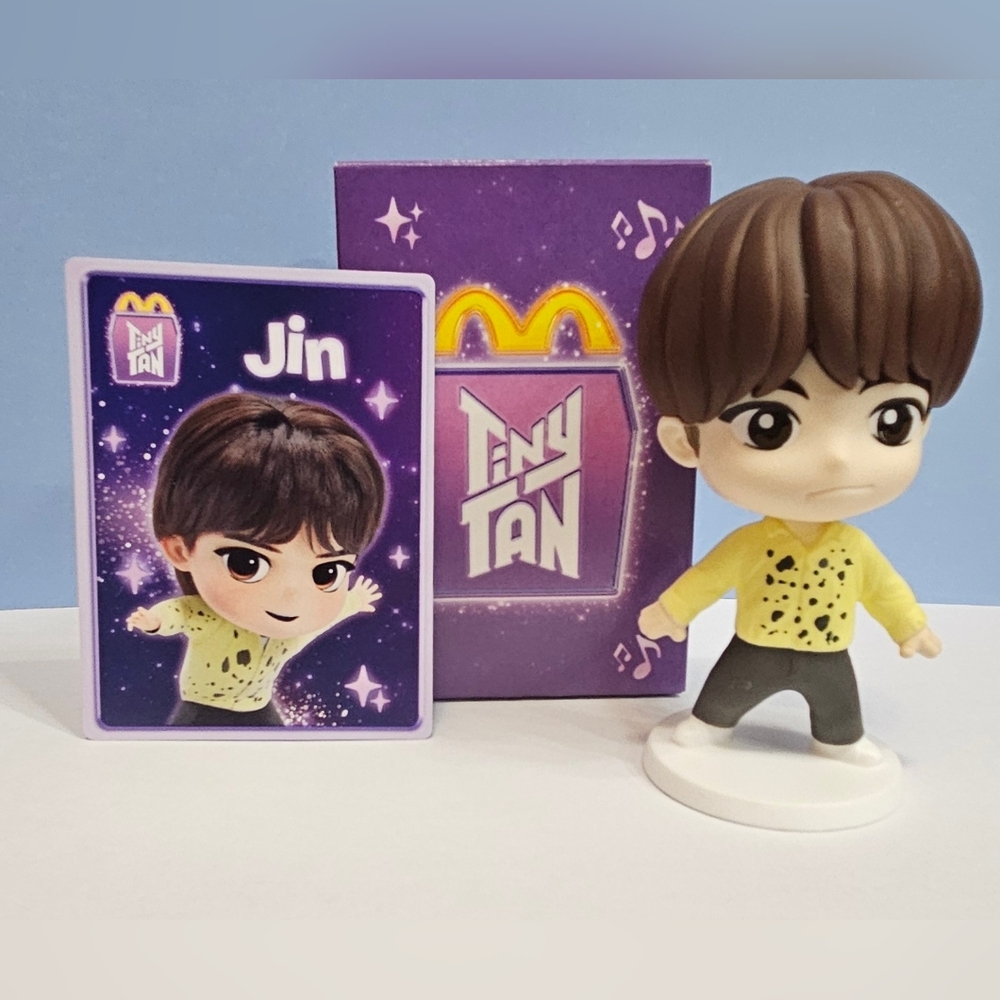 Jin #2 Tiny Tan Figurine From McDonald's